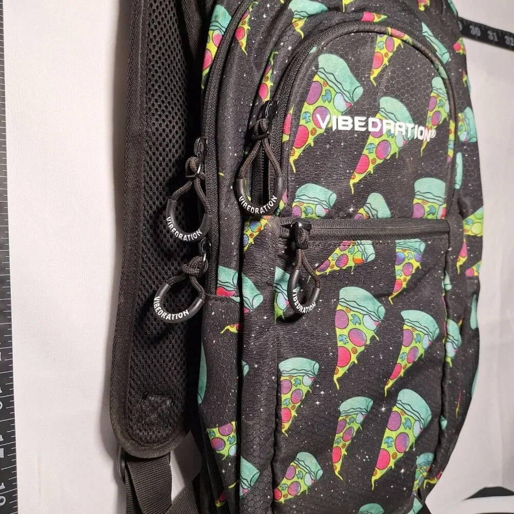 Vibedration Hydration Backpack w/o bladder - Pizza - Used